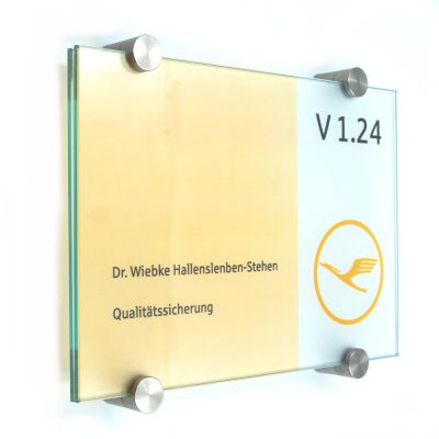 Türschild VITRUM